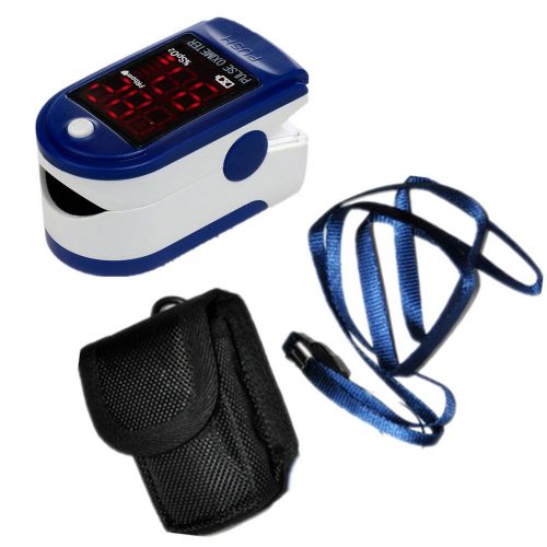 Contec fingertip pulse oximeter - blue for sale