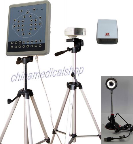 New digital brain electric 16 channels eeg&amp;mapping system machine+video module for sale