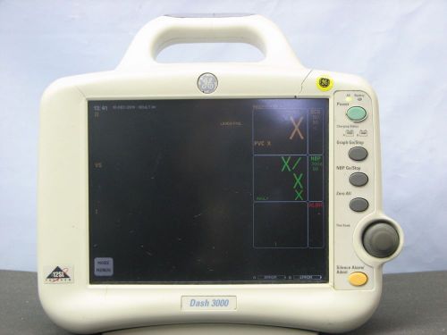 GE Marquette Dash 3000 Patient Monitor