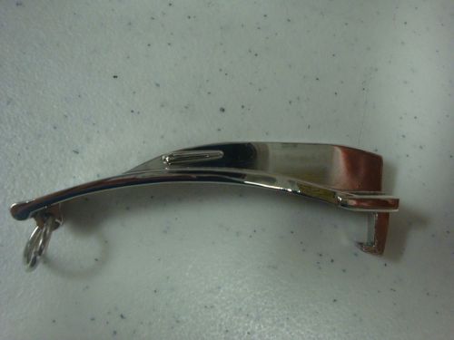 Laryngoscope Keychain Bottle Opener - CHROME- w/ EMS Imprinting Paramedic, EMT