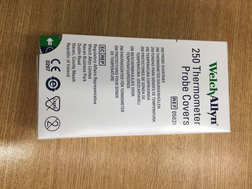 Welch Allyn SURETEMP Probe Covers 250/bx #05031-101 NEW sealed box