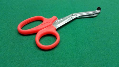 6 emt paramedic utility bandage shears ems ent scissors 5.5&#039;&#039; orange for sale