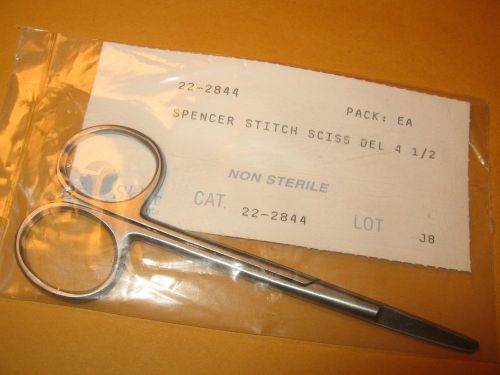 Sklar Spencer Stitch Scissors, Delicate # 22-2844 - 11.4cm (4-1/2&#034;) Germany
