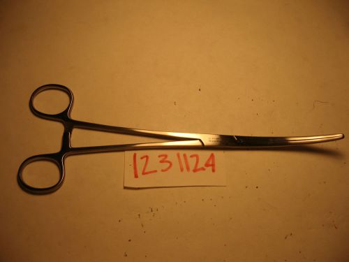 ROCHESTER/ PEAN HEMOSTAT FORCEP CURVED/SERRATED &#034;9 1/2&#034;