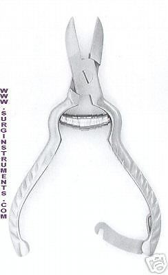 Nail nipper / cutter barrel spring  concave jaw 4.50&#034; surgical instruments for sale