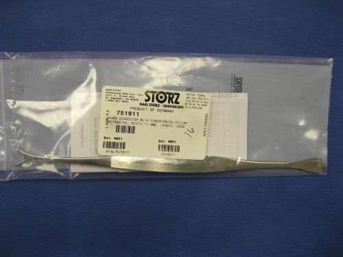 NEW KARL STORZ HURD DISSECTOR with FENESTRATED PILLAR RETRACTOR   23cm