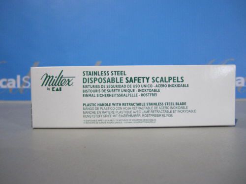 Miltex Stainless Steel Disposable Safety Scalpel #4-515C