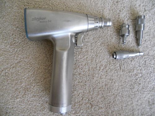 Stryker Cordless Reamer 94 with 3 Adapters