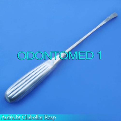 AUFRICHT Glabellar Rasp 8.25&#034; (21cm) Curved Blade