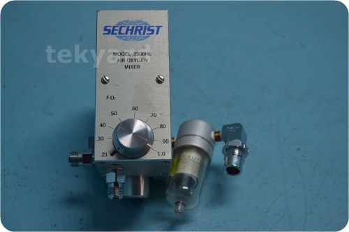Sechrist 3500hl air-oxygen mixer / oxygen blender * for sale