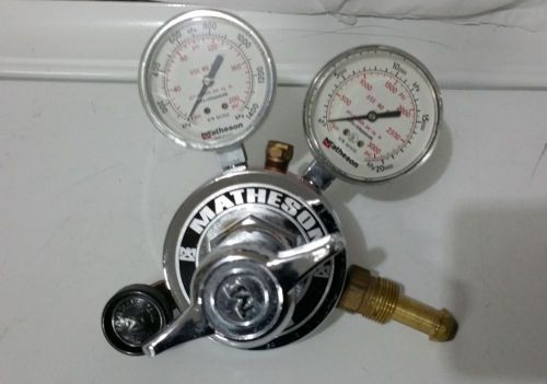 Matheson gas cylinder regulator 8h-580 for sale