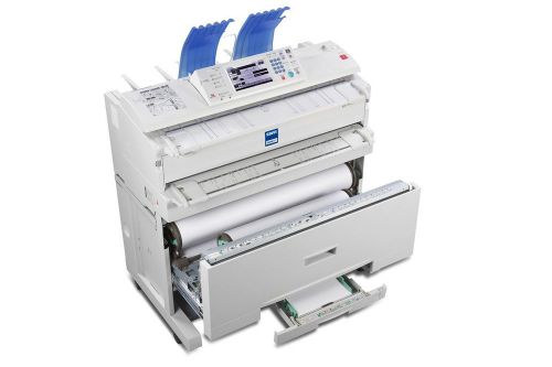 Ricoh aficio mpw2400 mp w2400 wide format copier printer scanner - 43k meter for sale