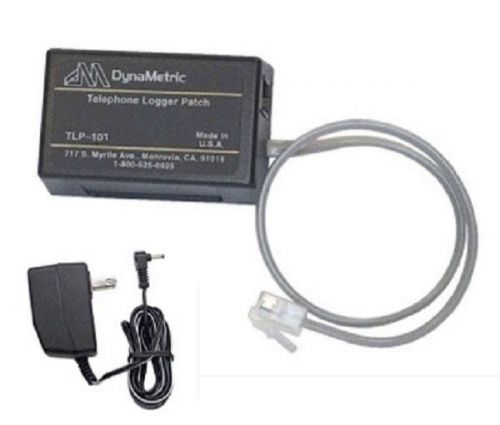 Dynametric TLP107SL Phone Logger Patch Amped with ON/OFF Switch / Led Indicater