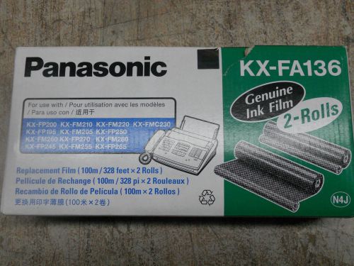 Panasonic KX-FA136 Black Imaging Film Refills, Pack Of 2 (288514)