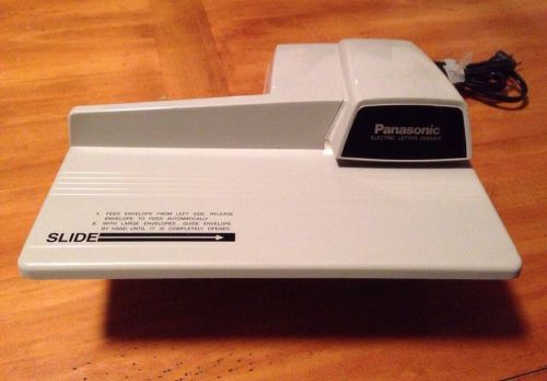 Panasonic BH-752 Electric Letter / Envelope Opener, Works Excellent, Vintage ???