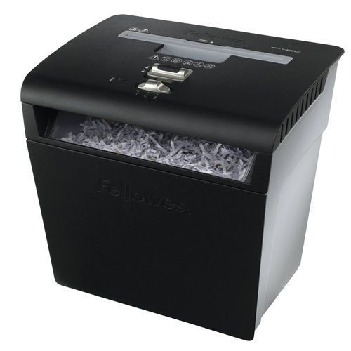 Fellowes p-48c cross-cut paper/credit card shredder with 18ltr bin for sale