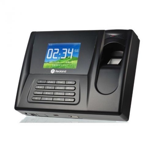 New Biometric Fingerprint Attendance Time Clock/ ID Card Reader / TCP/IP / USB