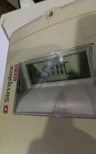 Simplex 125-0 Time Stamp Machine.  Model 1603-9115