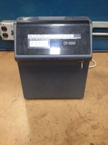 AMANO CP5000 CONSECETIVE PRINT TIME CLOCK