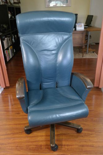 Via seating oslo high back executive leather chair for sale