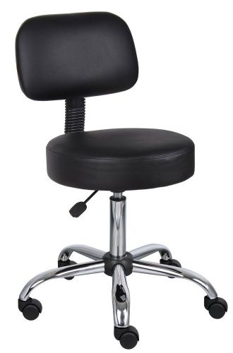 Medical office tattoo rolling stool with back new for sale