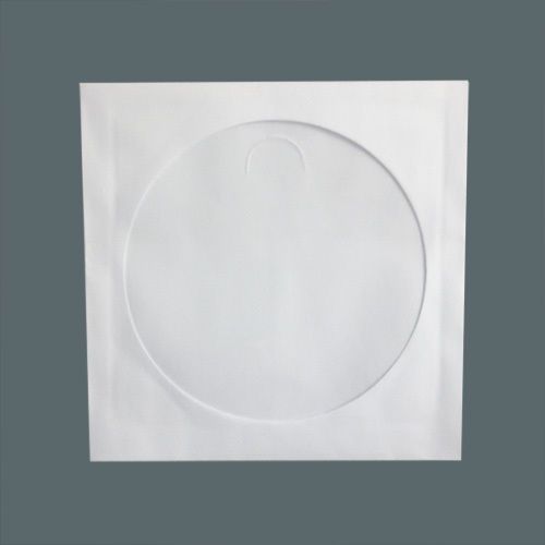 20 New DVD / CD Paper Sleeves with Window &amp; Flap