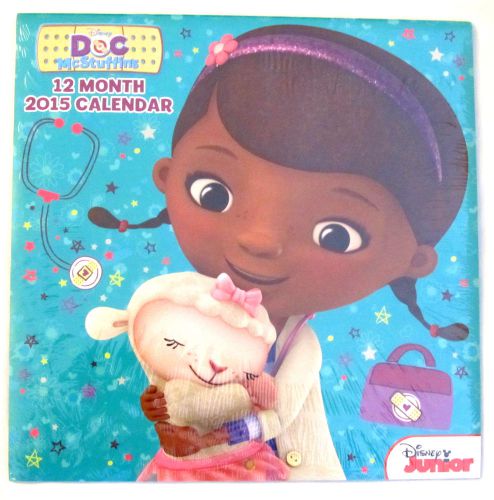 Doc McStuffins*2015 Calendar*12 month*NEW sealed*Disney Junior*by Bendon