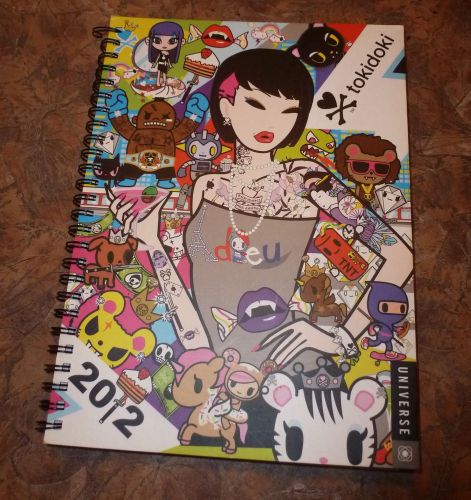 TOKIDOKI 2012 Day Planner Calendar Art Book Simone Legno
