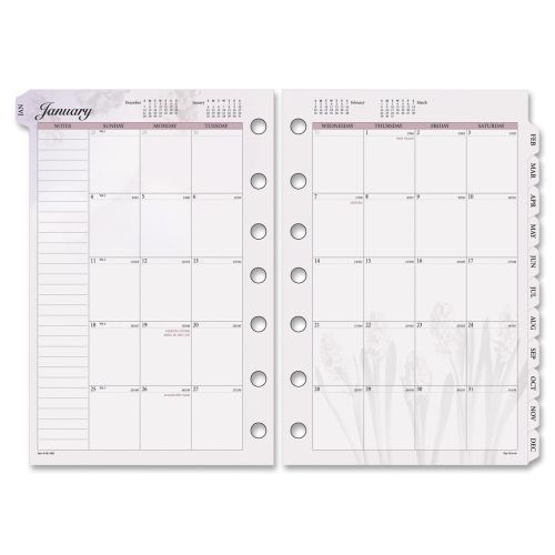 2015 Day Runner Express Nature Planning Page - Monthly - 5.50&#034;x8.50&#034;
