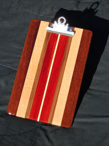 Small Wood Clipboard / Personally Hand Crafted / Unique Miniature Memo Notepad