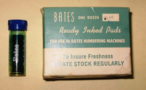 BATES READY INKED PADS, BLUE - FOR BATES STANDARD FRAME NUMBERING MACHINE