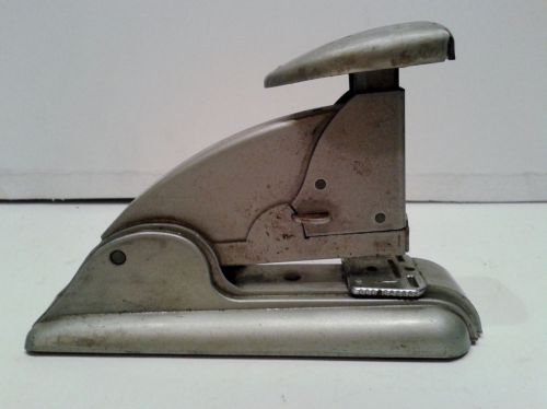 Vintage Swingline All-Steel Industrial Stapler, #3, Art Deco - Heavy Duty