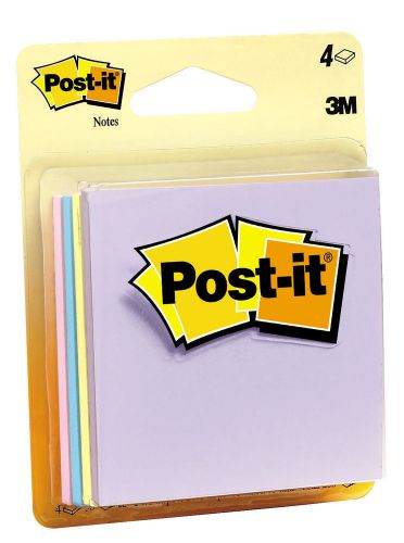3M 3&#034; x 3&#034; 56 Sheet Pastels Post-It Note