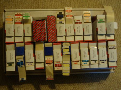 23 Smead Alphabet Color Code Labels - 500 Count Rolls Opened #C21