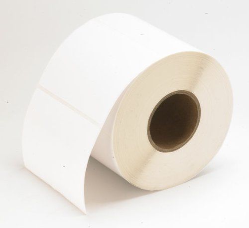 New primera lx400 2.5&#034; white gloss polyester label roll 75877 for sale
