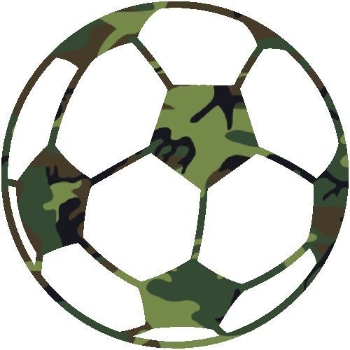 30 Custom Green Soccer Ball Personalized Address Labels
