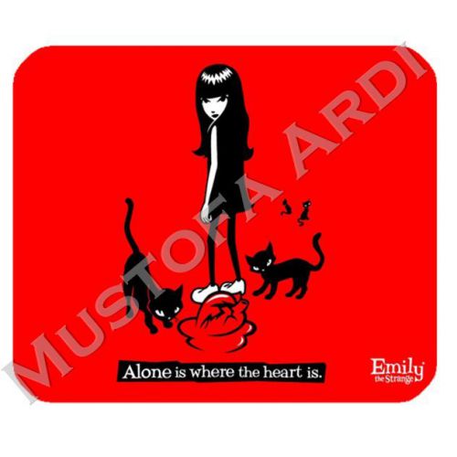 New Custom Mouse Pad Anti Slip with Emily the Stanger Style