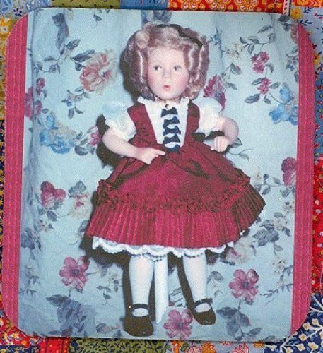 SHIRLEY TEMPLE DOLL Heavy Rubber Backed Mousepad #0509