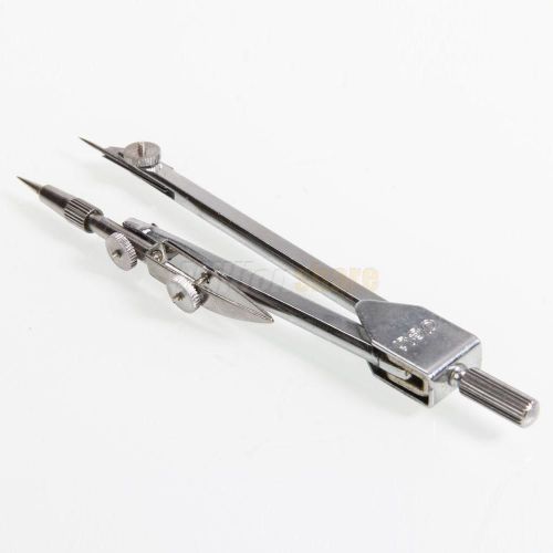 New Deli Mechanical Iron Metal Pencil Math Drawing Bow Compass