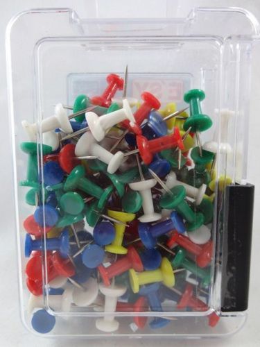 100 pcs multi colors push pin for notice board / cork board /  map for sale