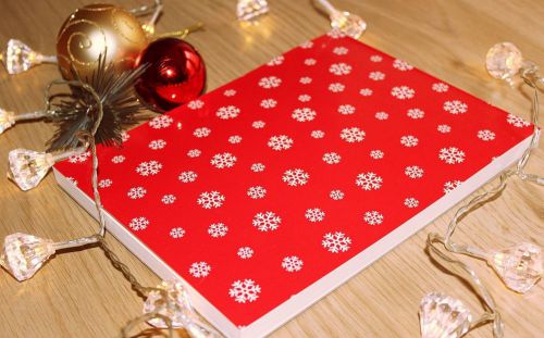 A5+ Handmade Christmas Snowflake Sketchbook/ Sketchpad/ Notepad Notebook 80 Page
