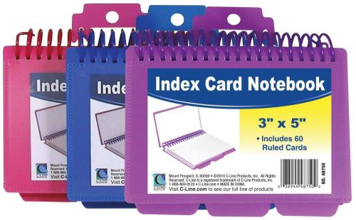 Spiral Bound Index Card Notebook With Tabs Udes Ruled 3 X 5 Index