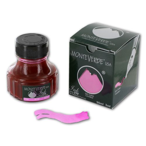 Monteverde 90ml Fountain Pen Ink Bottle, Pink (G308PK)