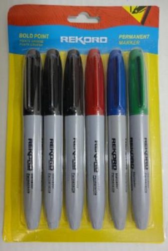 90pc Bulk Lot of Fat Round Thick Colored Permanent Markers School Office Crafts