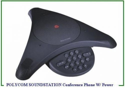 POLYCOM  SOUNDSTATION Conference Phone  W/ Power Supply