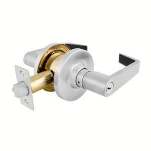 Master lock slc126dka4 commercial entry lever lockset  satin chrome for sale