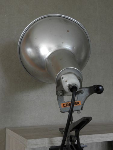 lamp cremer Flood fixture wall machine age articulating light table Industrial 1