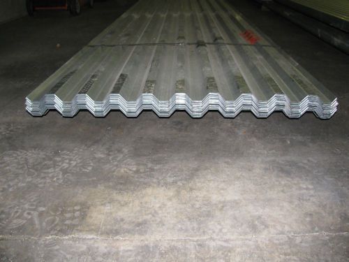 Corrugated Steel Form Deck - 1&#034; 24 gauge Galv. G60