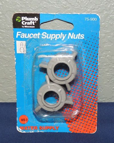 New Plumb Craft by Waxman Faucet / Water Supply Nuts 75-900