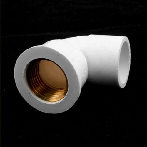 1/2&#034; brass female thread 20mm pvc slip 90 degree pipe elbow connector for sale